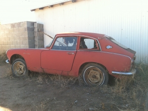 1966 Honda S600 Coupe project car-no engine