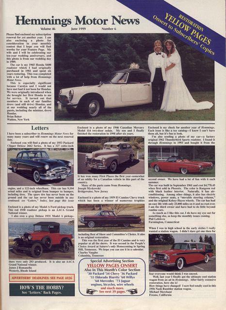 Hemmings Motor News