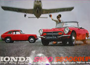 Honda S800 Poster